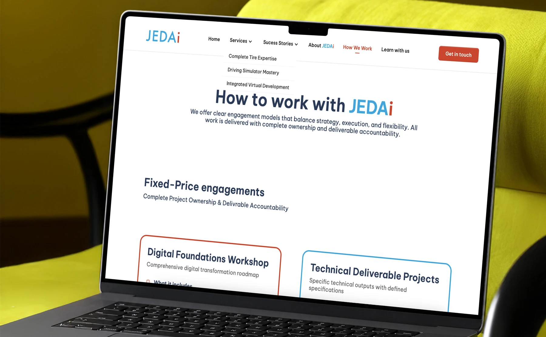 JEDAi : une identité visuelle et deux sites en trois ans, au rythme d’une entreprise qui grandit