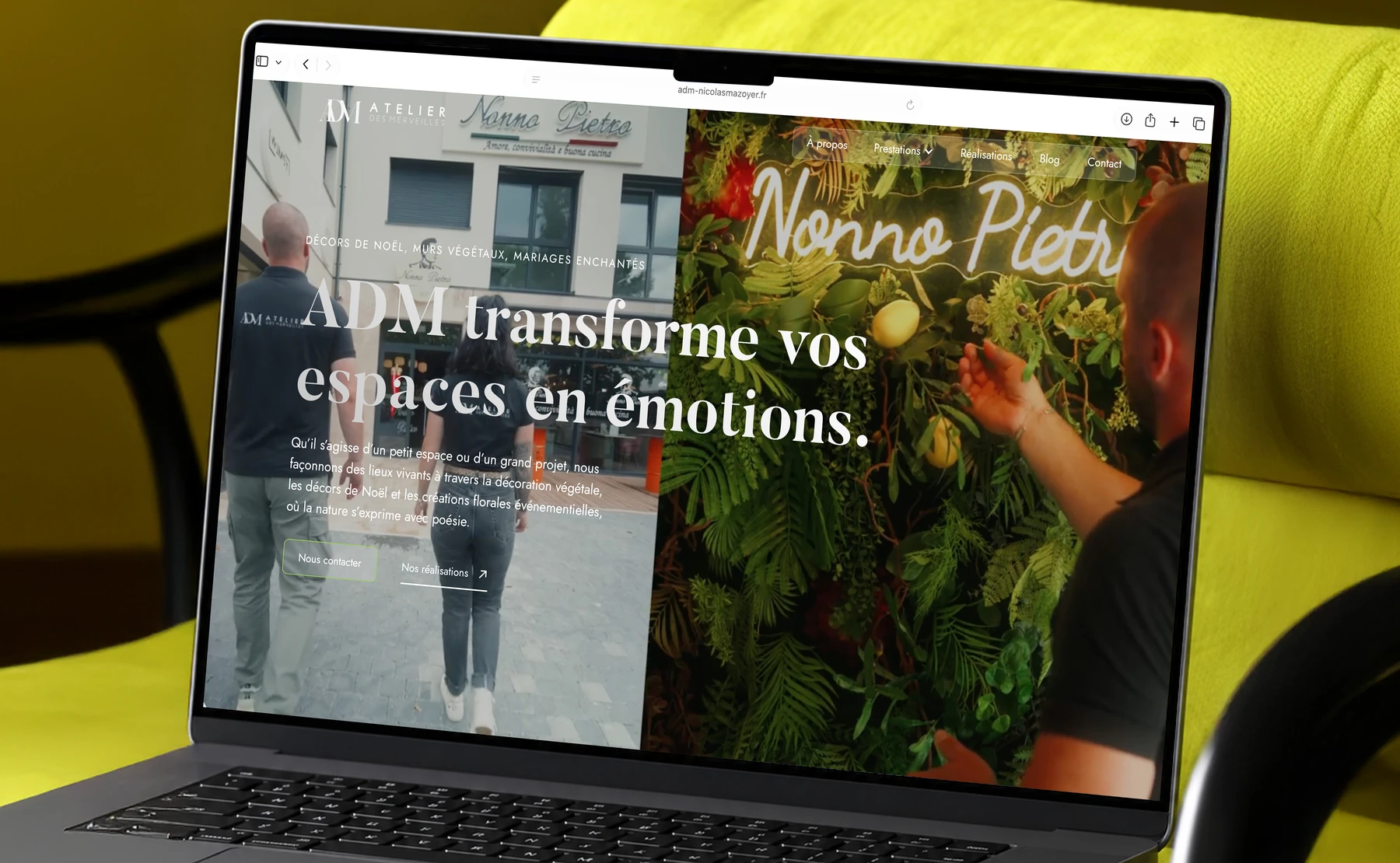 ADM Atelier des Merveilles : un site qui fait entrer dans l’univers d’un créateur de décors