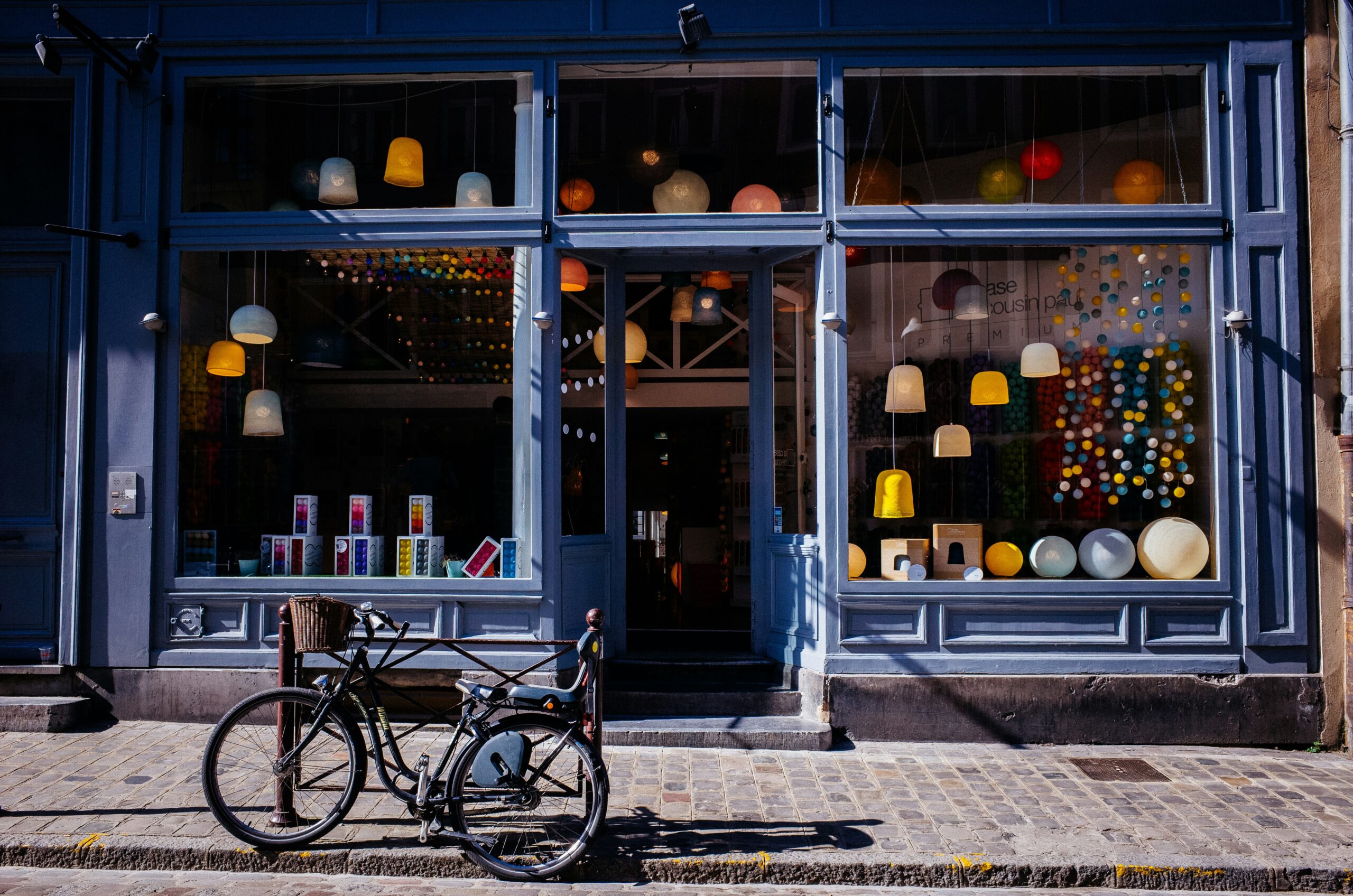 Fachada de una boutique