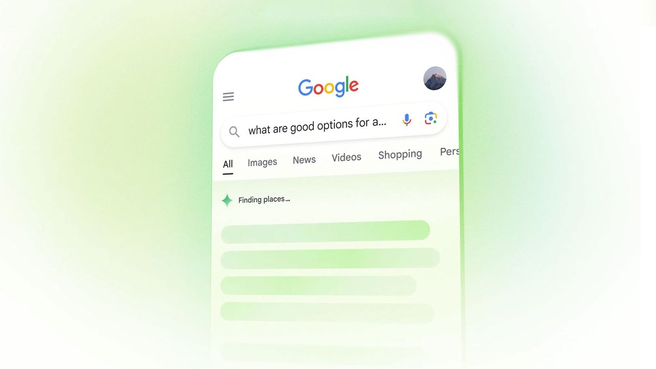 Captura de pantalla de los resúmenes creados con IA de Google