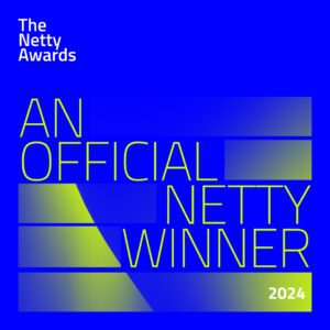 Badge de lauréat des Netty Awards