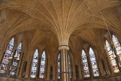 the chapter house Lincoln Cathedral