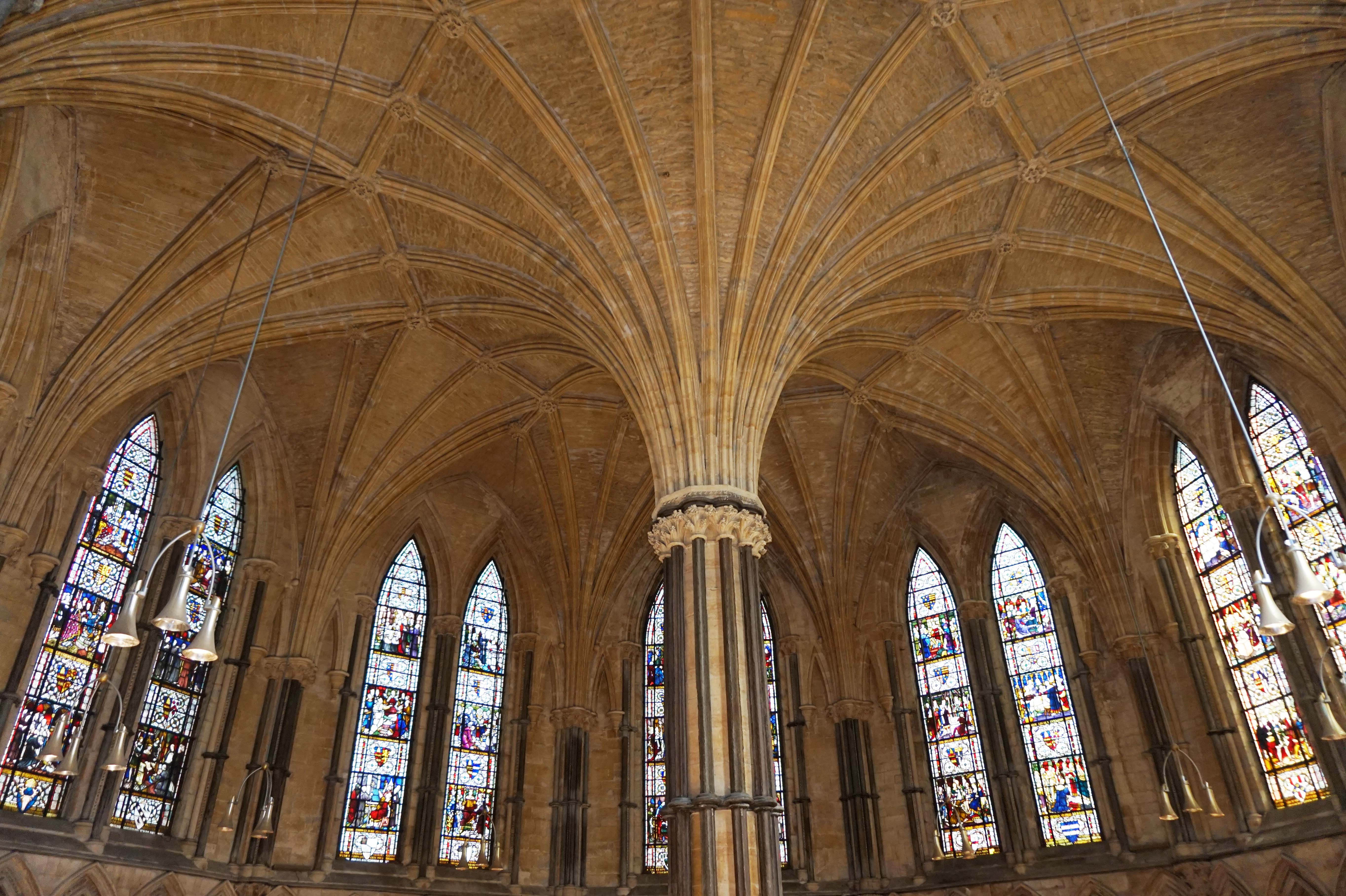the chapter house Lincoln Cathedral