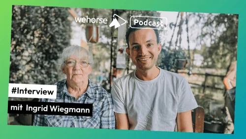 #Interview mit Ingrid Wiegmann, Gründerin des Fohlennotdienstes Ammenstuten Deutschland und wehorse Courage Award-Gewinnerin 2024