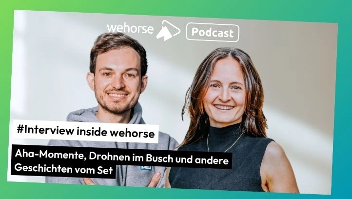 #Interview inside wehorse: Aha-Momente, Drohnen im Busch und andere Geschichten vom Set