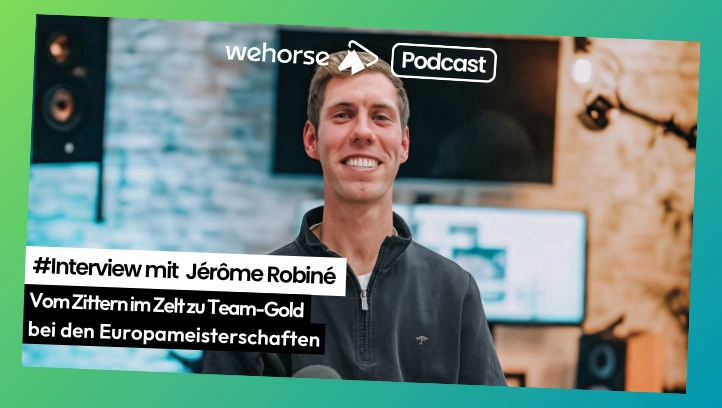 #Interview mit Vielseitigkeitsreiter Jérôme Robiné: Vom Zittern im Zelt zu Team-Gold bei den Europameisterschaften