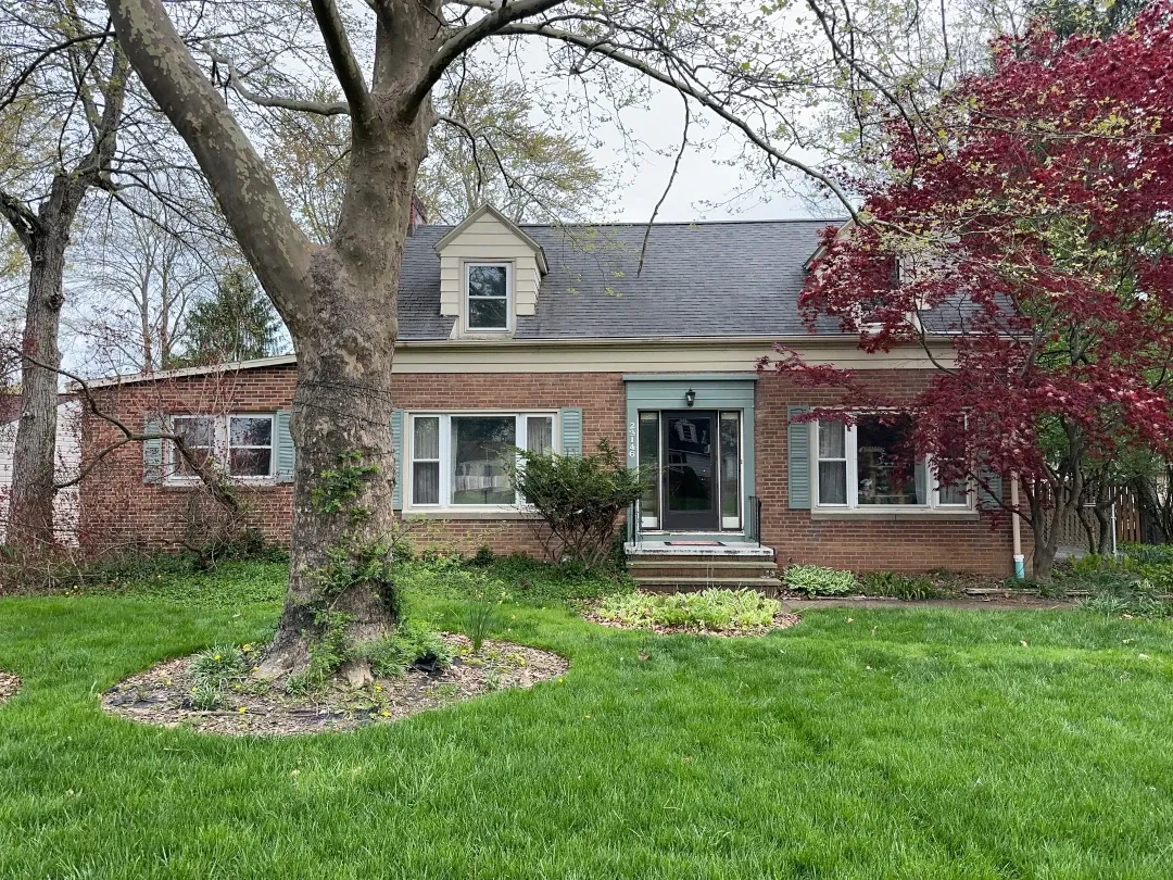 brick renovation project before