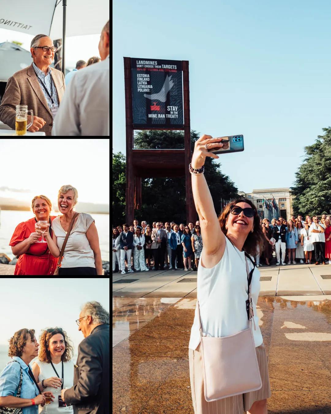 Lenovo Geneva event - partner and networking photography
