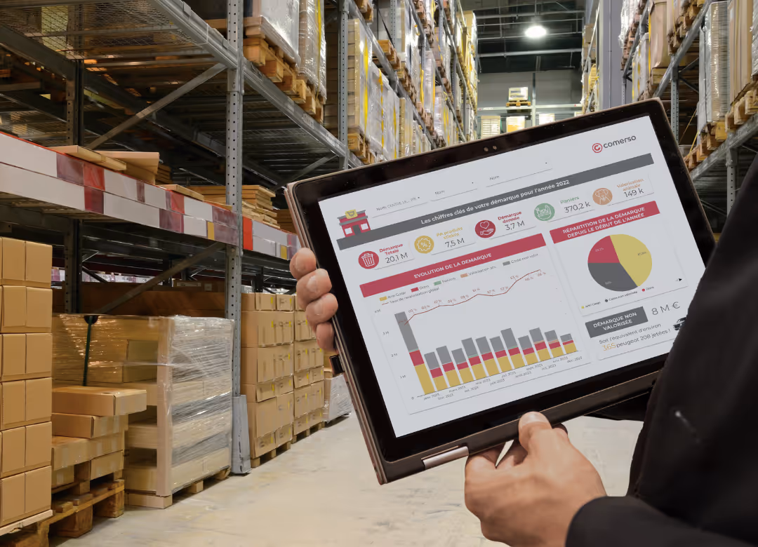 Monitoring des dons entrepot