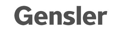 Gensler company logo in bold black text.