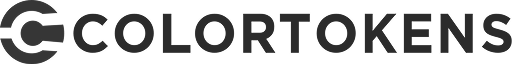 Logo with a stylized letter C featuring two curved lines breaking the circle on the right side.