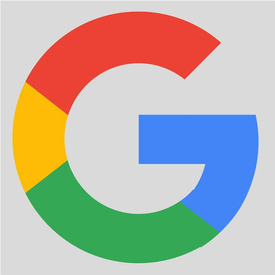 Google logo consisting of a stylized letter G in red, yellow, green, and blue colors on a gray background.