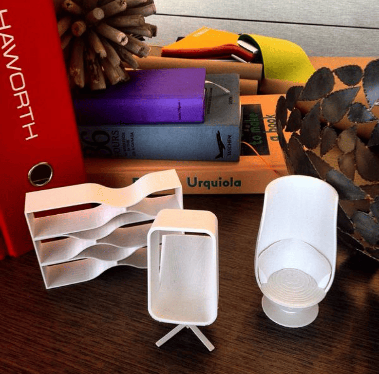 3D mock-up developed during the product prototyping process.