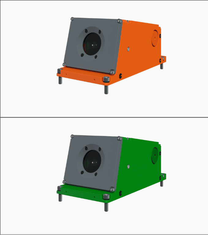 Product visualization exploring multiple colour and finish options.