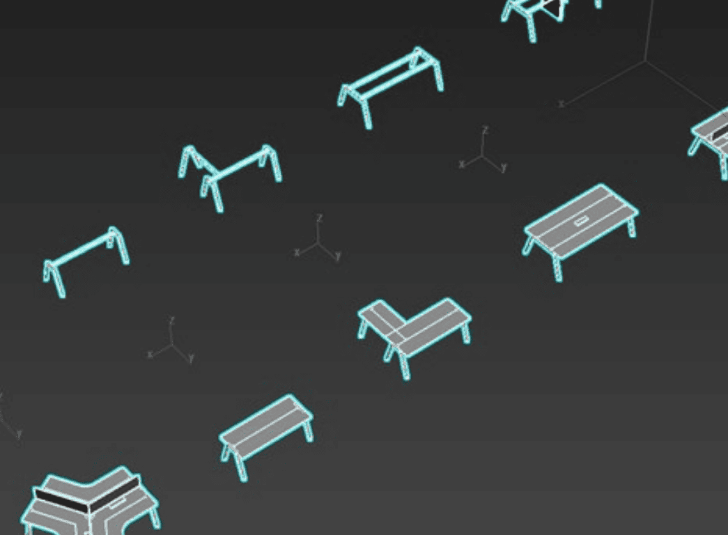 3D asset library developed to support faster creative production.