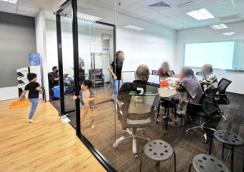 Leading an open day event to introduce the organization, its work, and opportunities to visitors