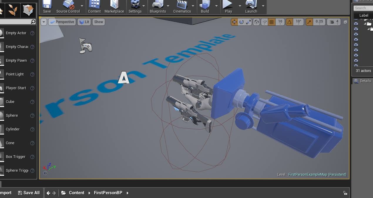 Unreal Engine development as part of creative experience