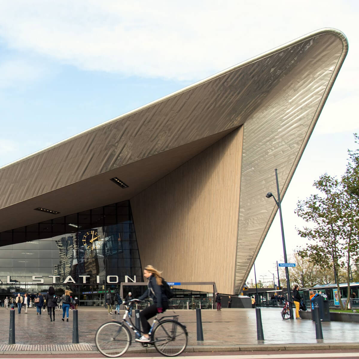Sfeerimpressie van Rotterdam Centraal