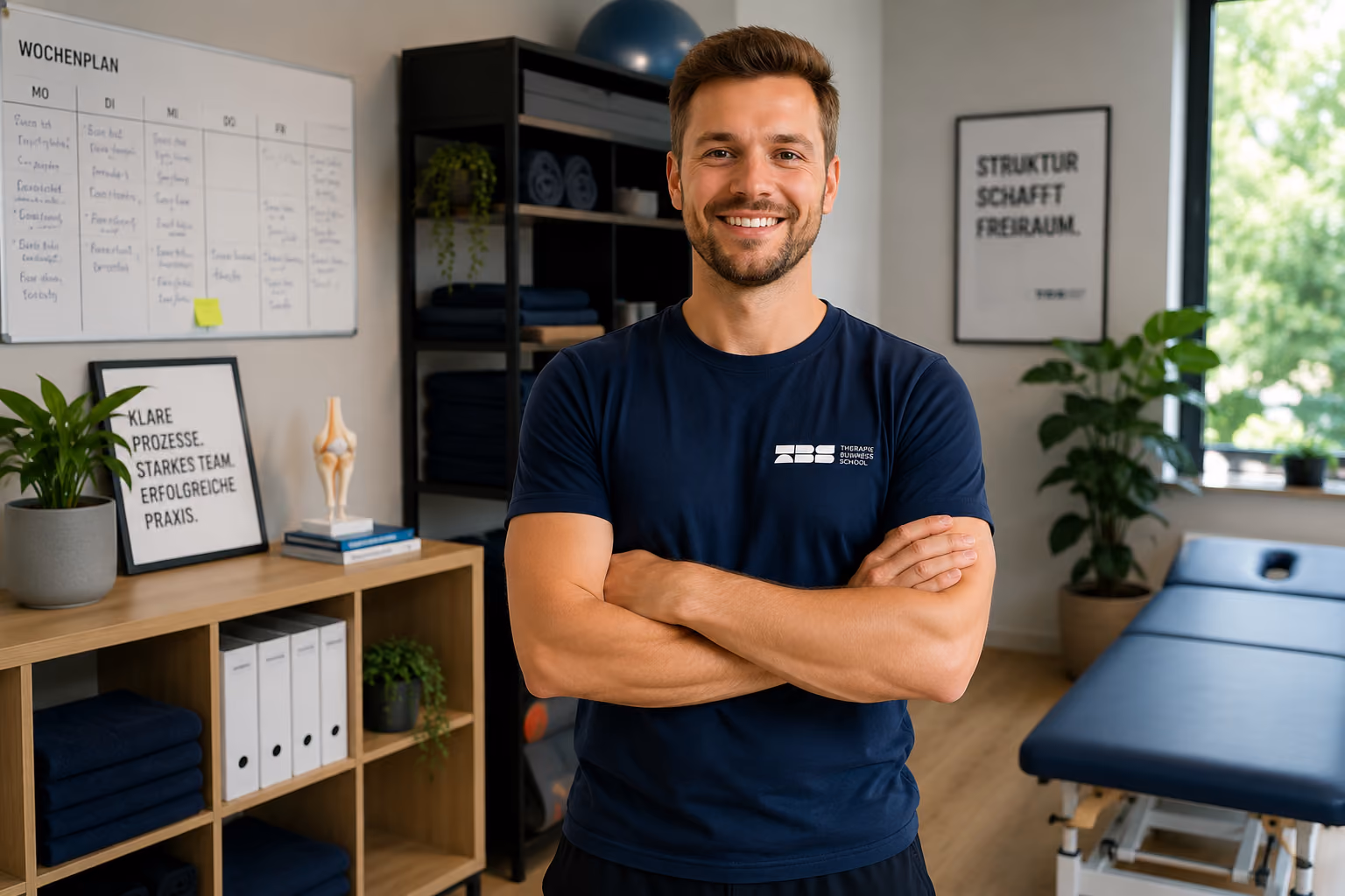 Therapieunternehmer im Lernhub der Therapie Business School.