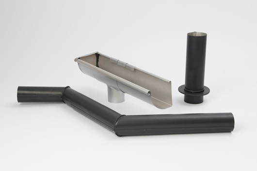 Tagrender og tilbehør i aluminium
