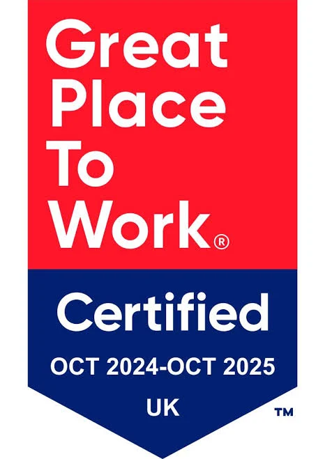 Great Place to Work Certified UK, Oct 2024 – Oct 2025