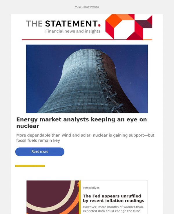 BOK Financial newsletter