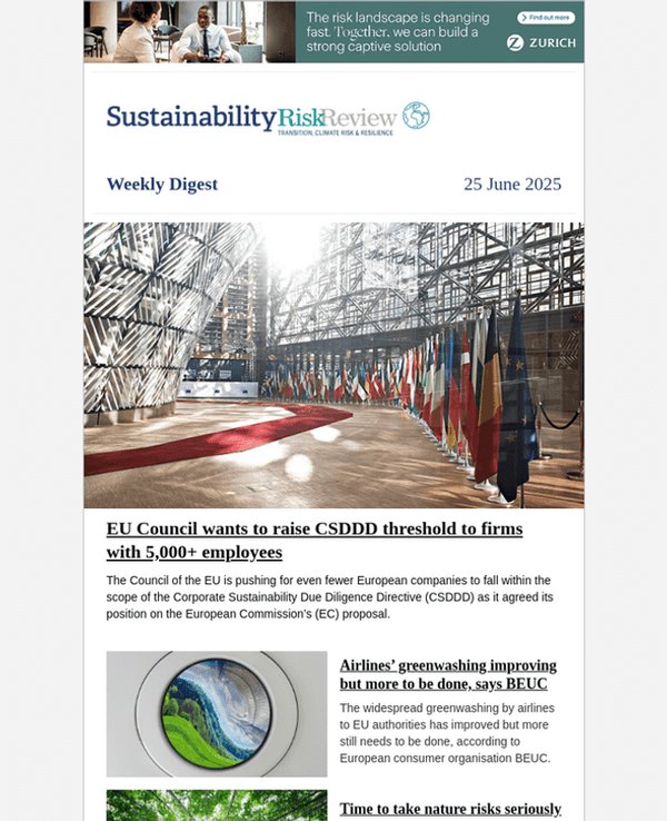 RiskReview newsletter