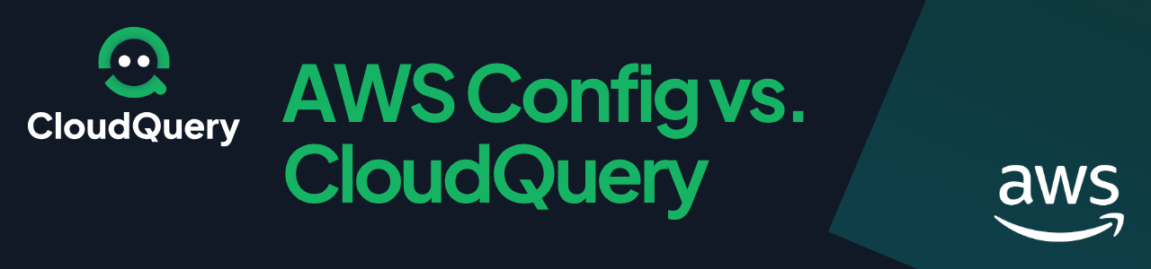 Comparison header for CloudQuery vs AWS Config: feature and capability differences