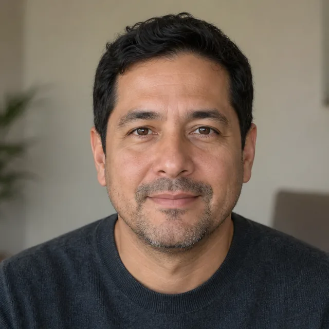 Portrait of one of the 12 Free and Sober AI mentors