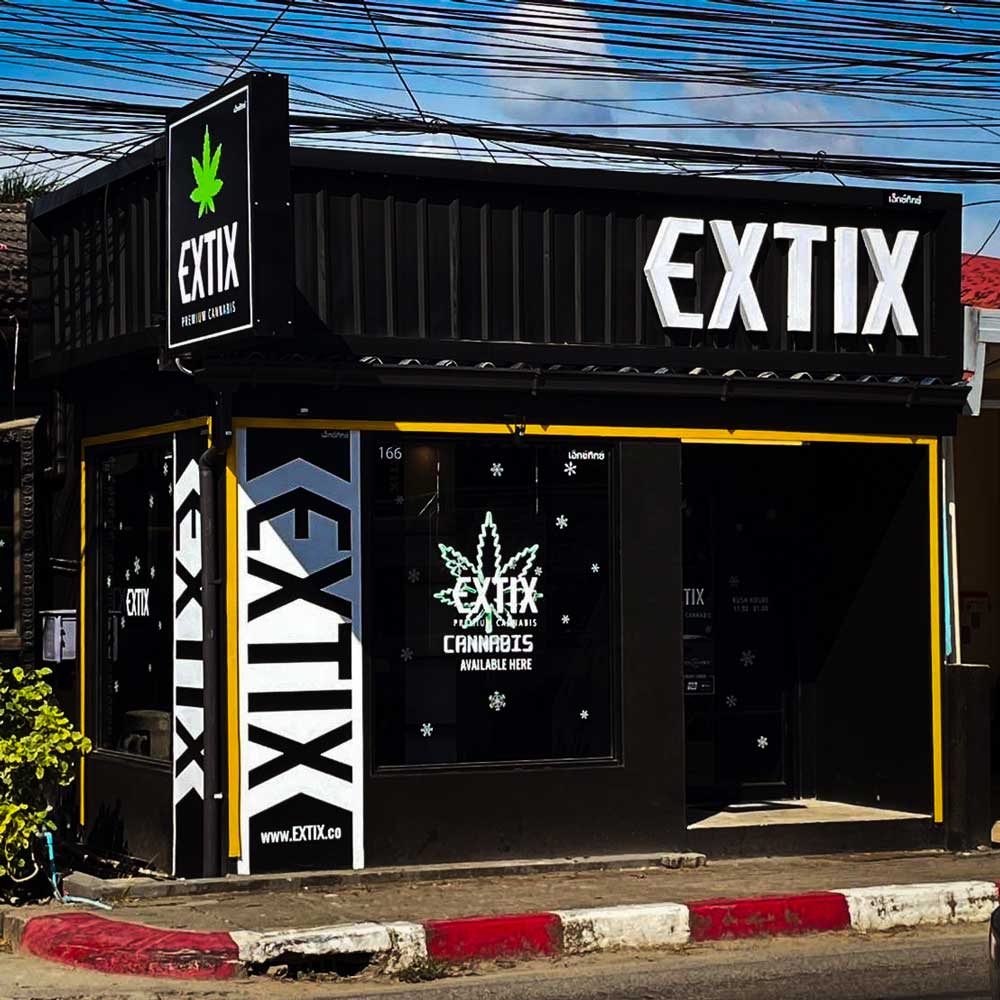 EXTIX Bangtao Beach cannabis dispensary in Phuket