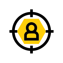 Customer focus icon