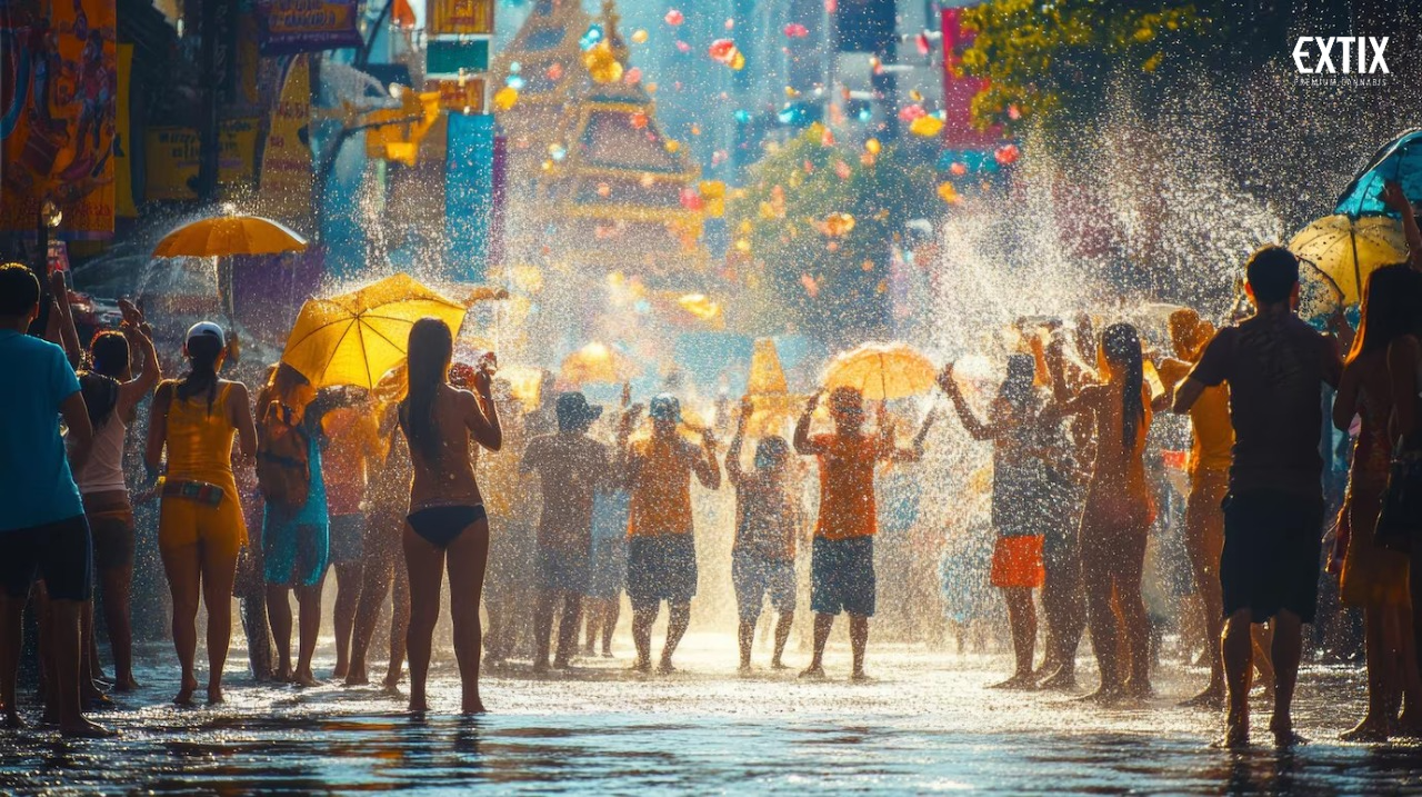 Turn Up the Fun, Splash Into Songkran Festival with Premium Cannabis by Extix