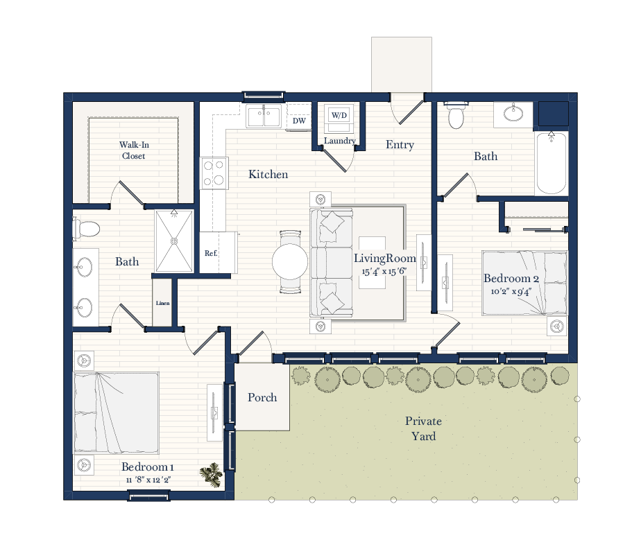 First floor plan