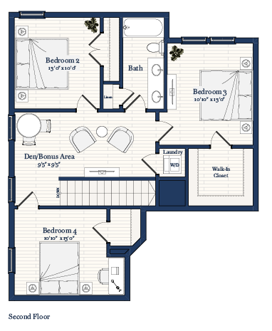 Second floor plan