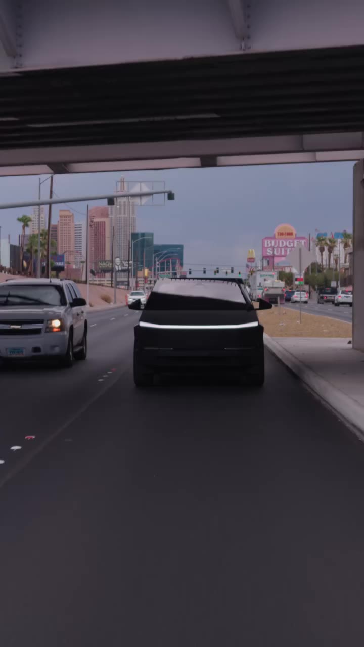 SinCity Exclusives Black Tesla Cybertruck Las Vegas