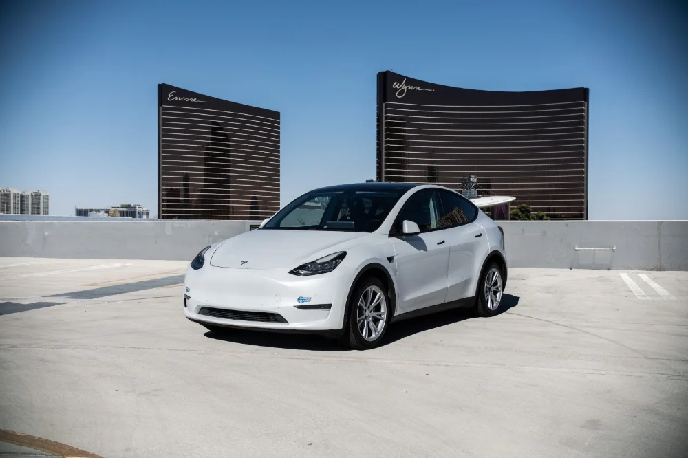 Tesla Model Y rental Las Vegas