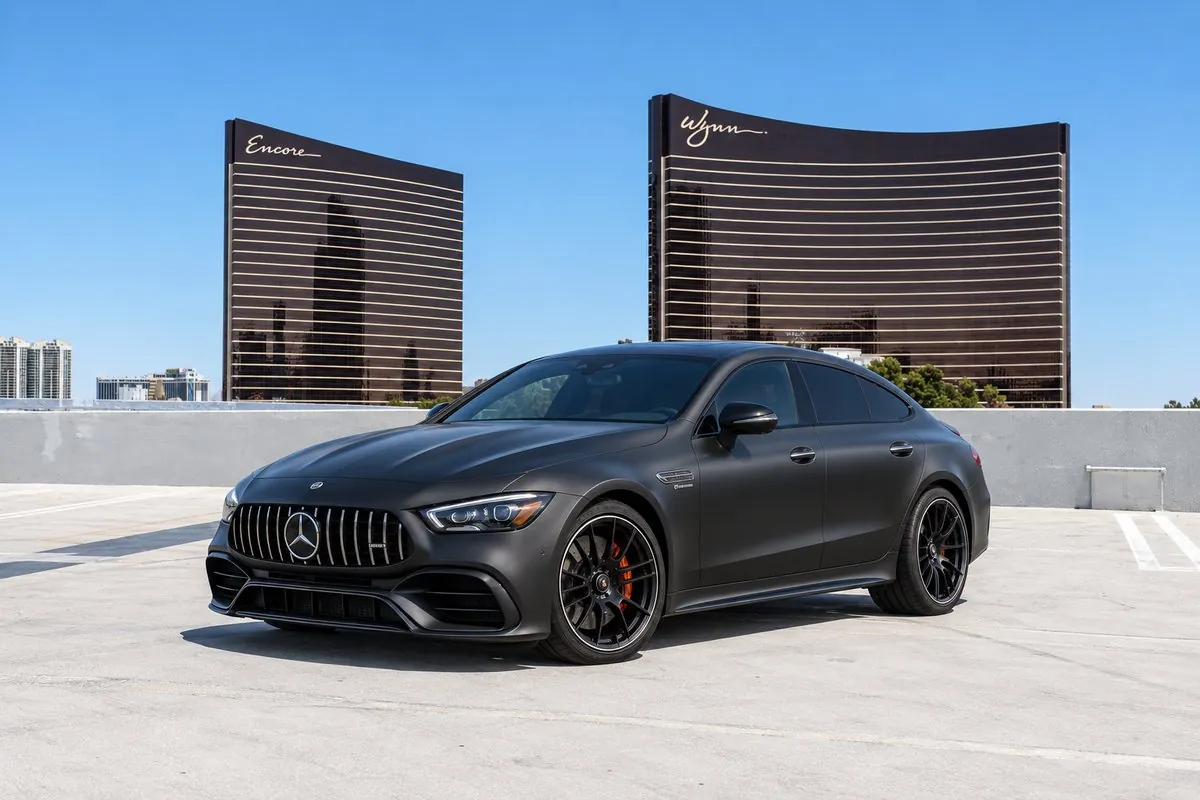 Mercedes AMG GT 53 rental Las Vegas