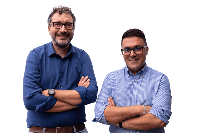 Andrea Piazzese e Antonio Fontanella