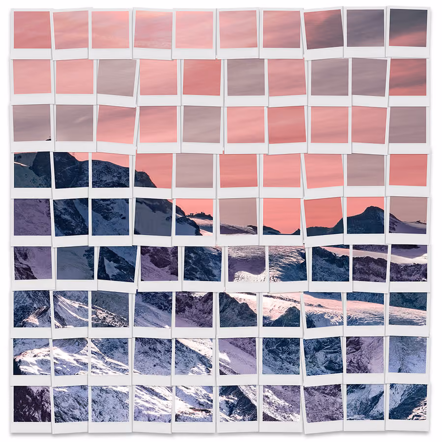 Polaroid Mountain