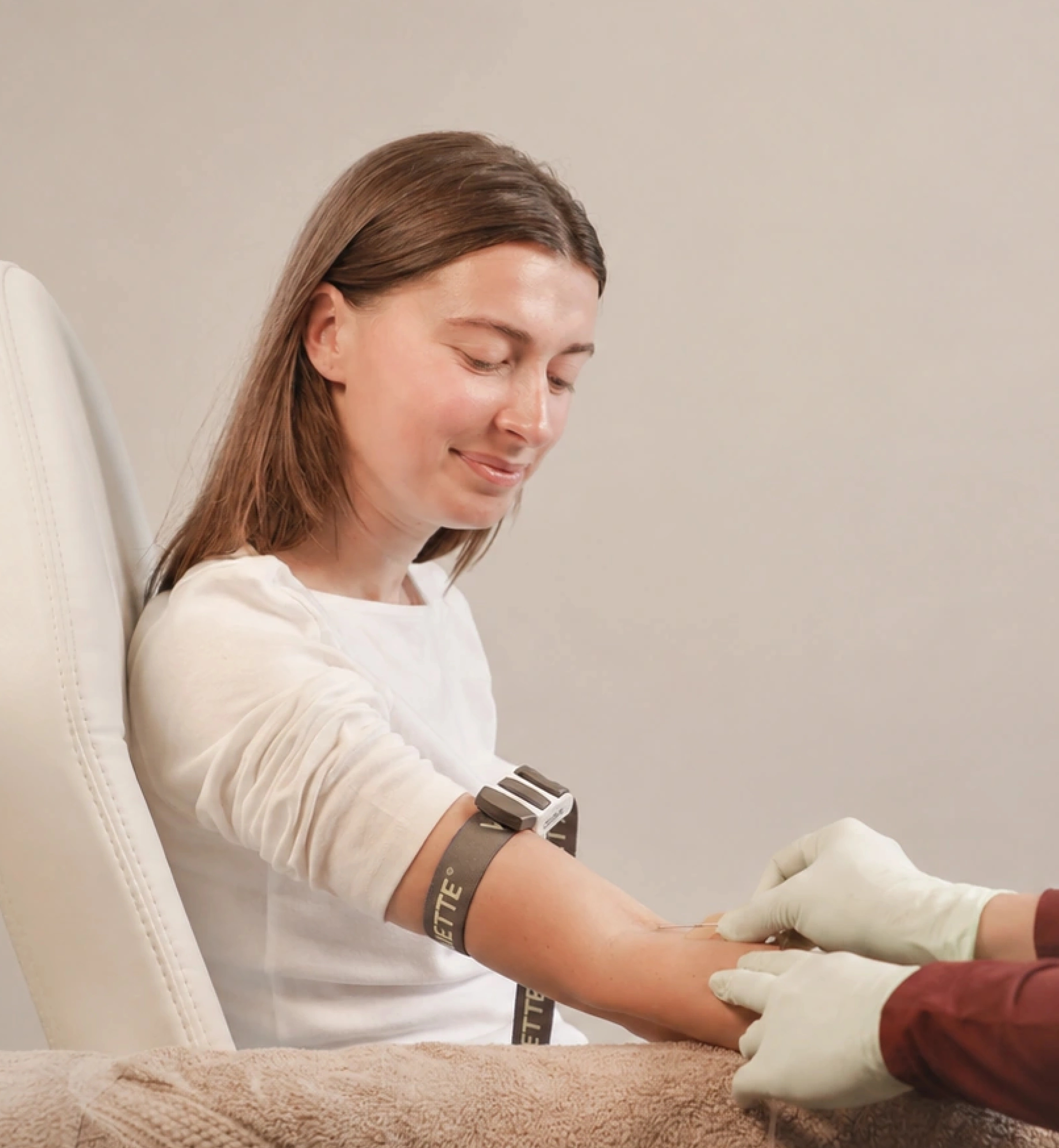 Voorbereiding van een PRP-behandeling bij Bellini Clinic