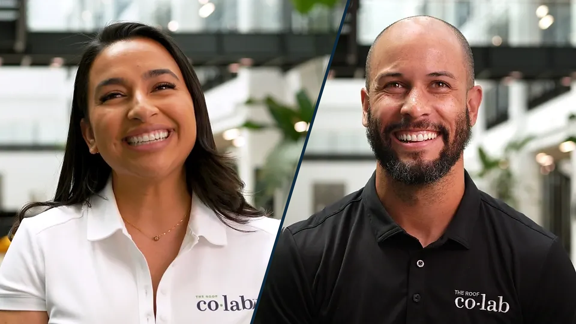 Dalia and Dante, Illinois Roofing Institute founders