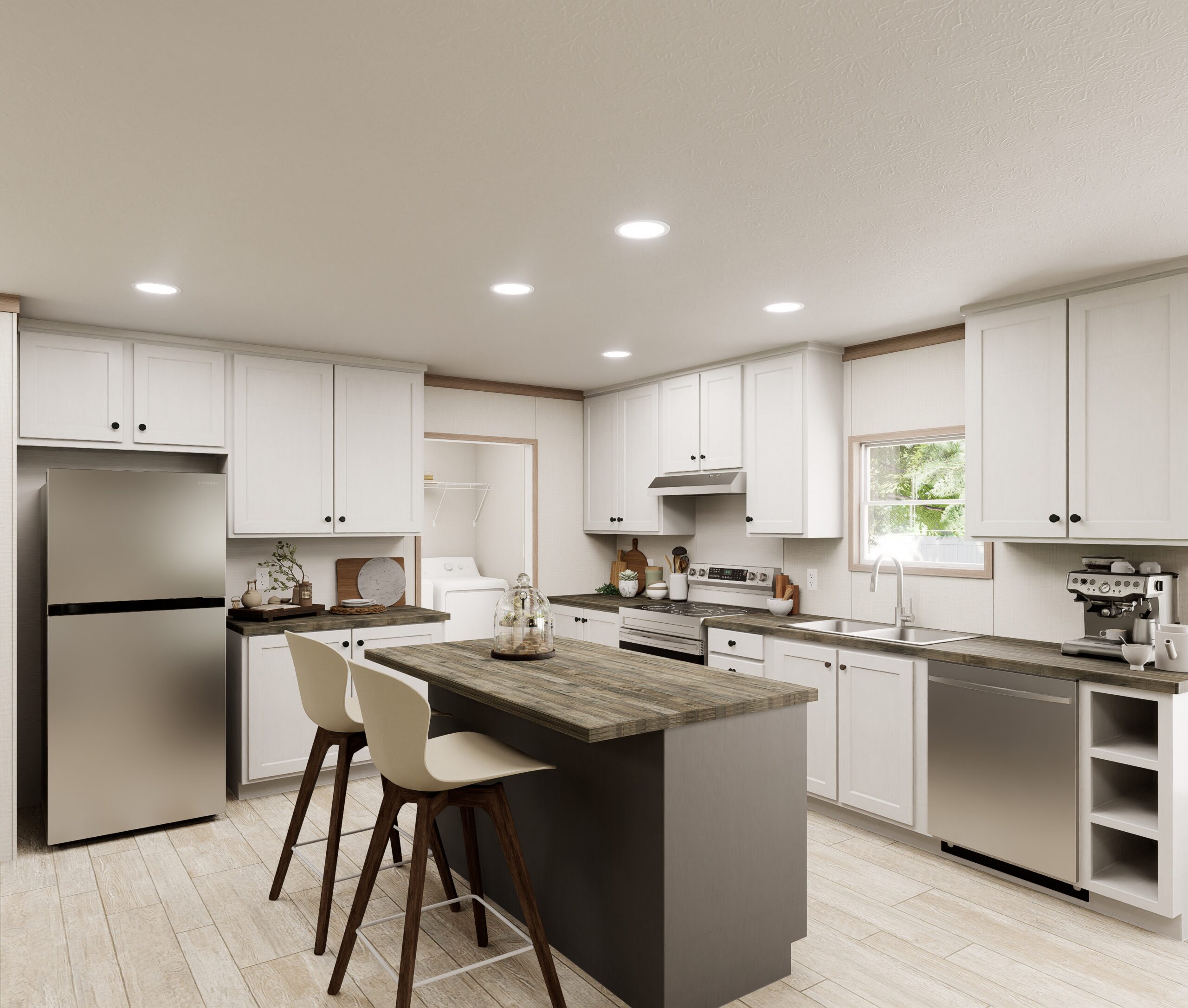 Coastal decor package kitchen