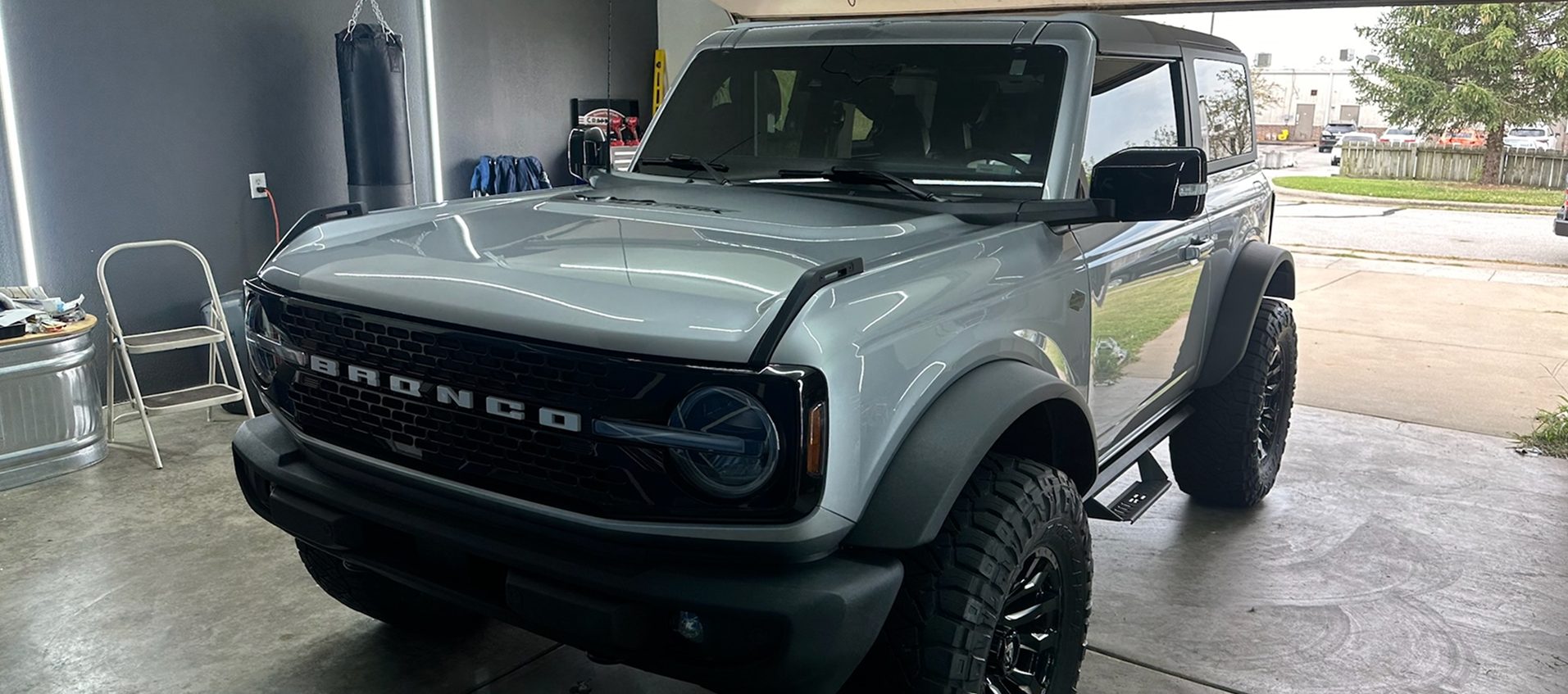 Ford Bronco after a full detail