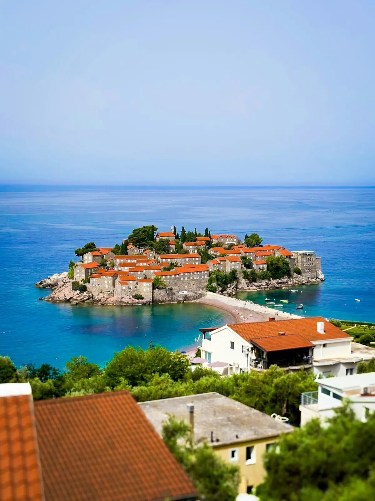 Sveti Stefan on the Budva Riviera