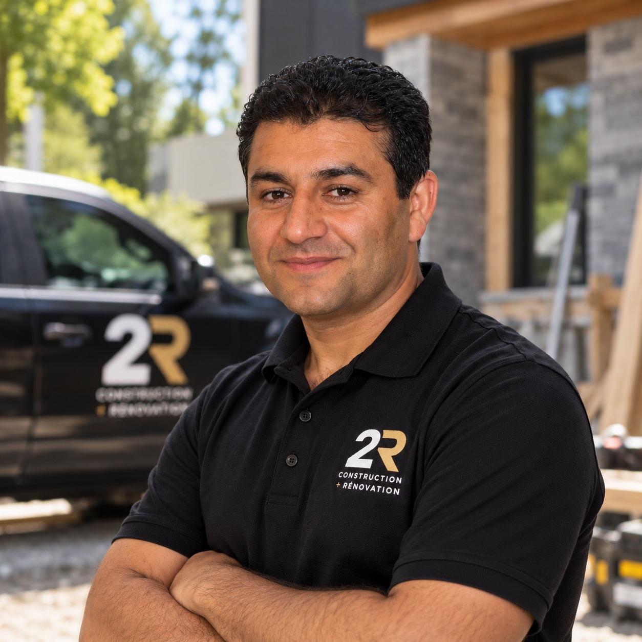 Soleiman Rokni, copropriétaire de 2R Construction et Rénovation