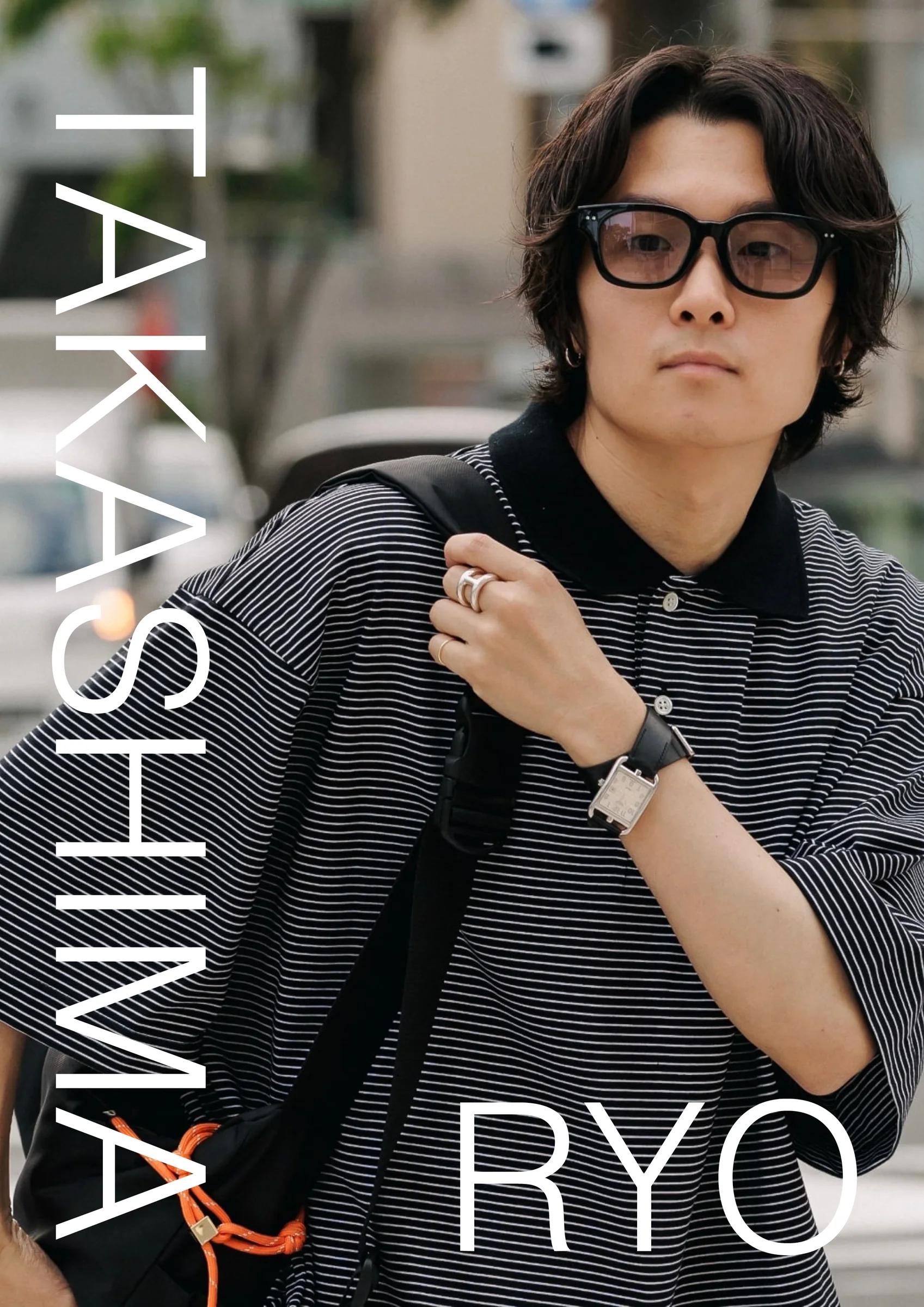 Ryo Takashima 23SS editorial study, magazine cover