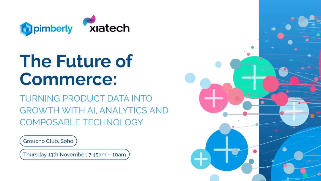 The future of commerce breakfast: Turning product data into growth