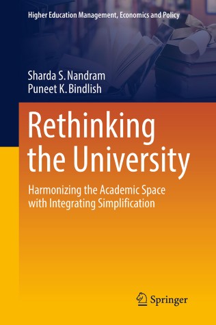 Cover of Rethinking the University by Sharda Nandram and Puneet Bindlish