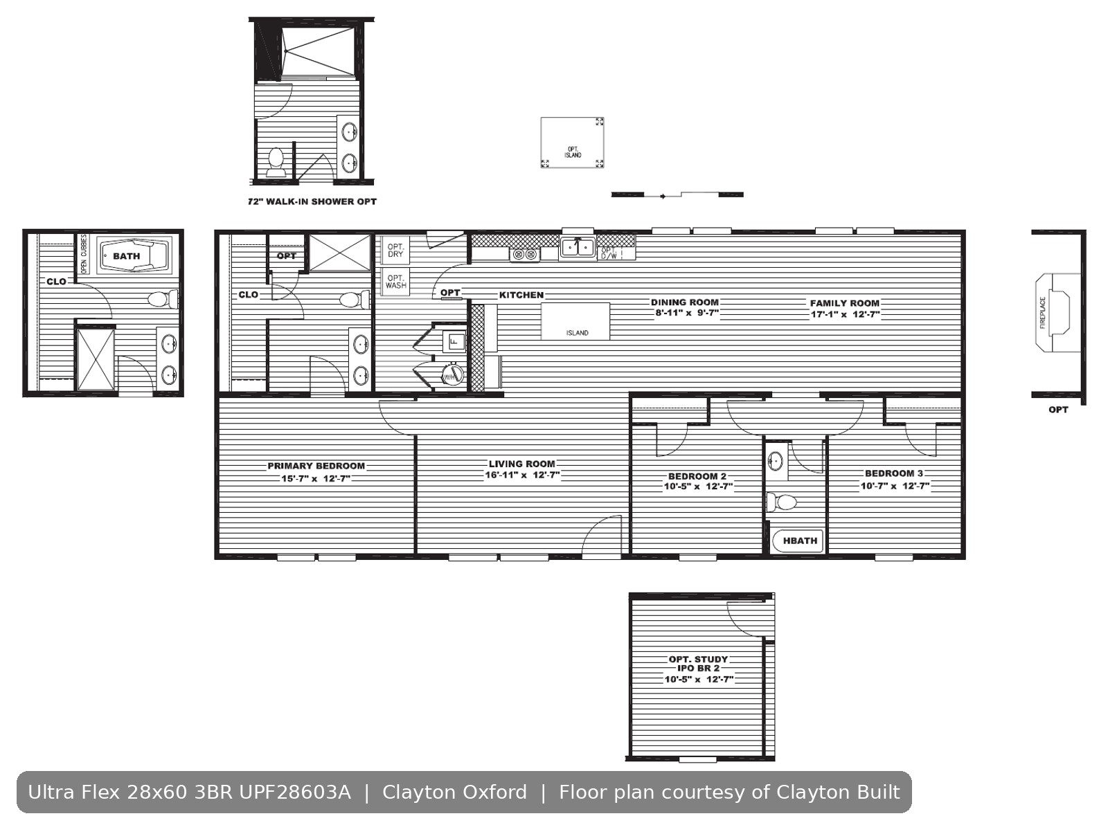 Ultra Flex 28x60 3BR