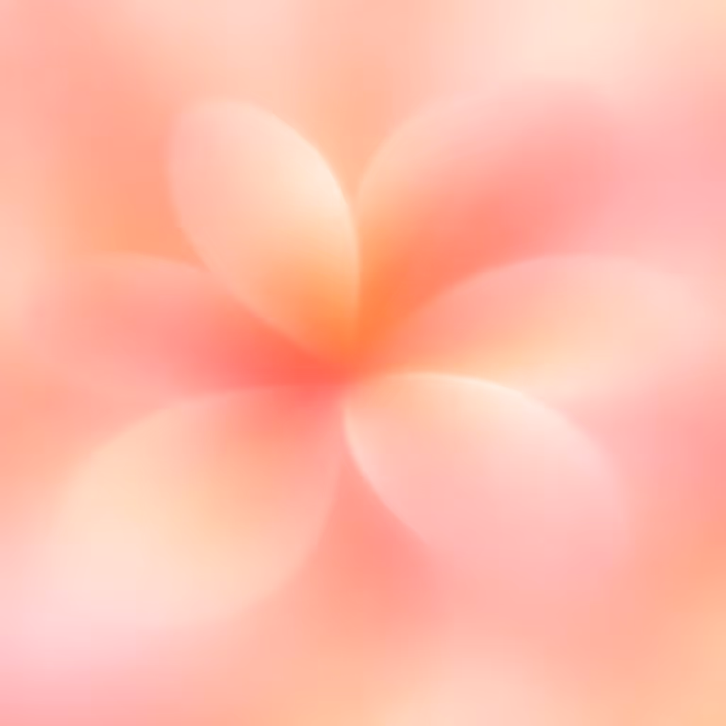 Abstract image of a flower, blurred